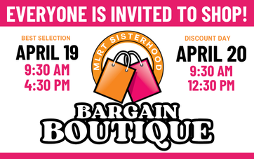 Copy of Copy of dc25 Bargain Boutique Yard Signs 36x24 (26.5 x 15 in)