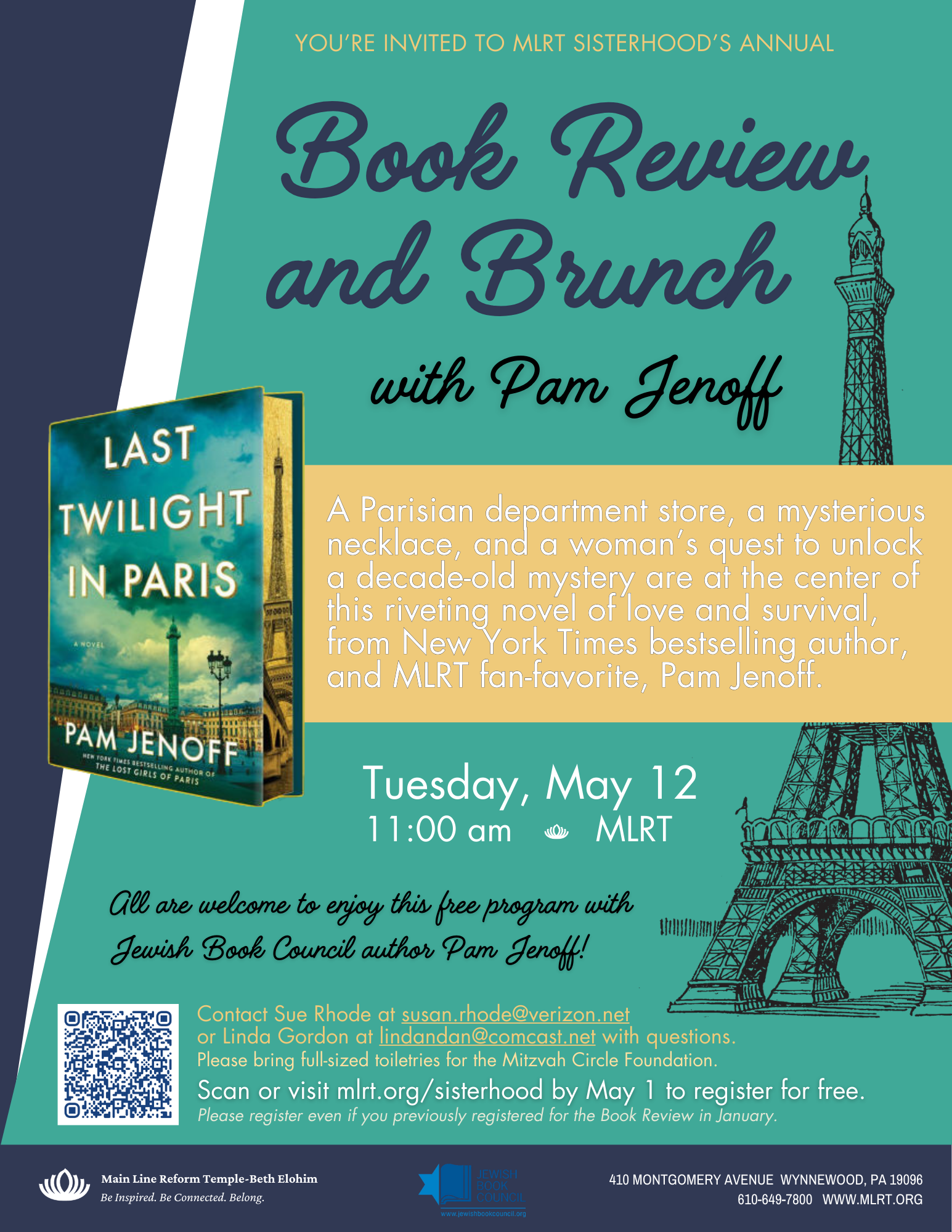 Sisterhood bookreview 2026spring flyer (1)